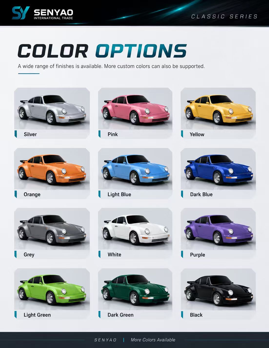 Color options poster